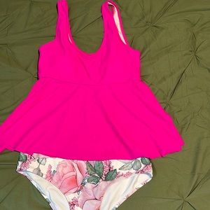 Beach sissi tankini set